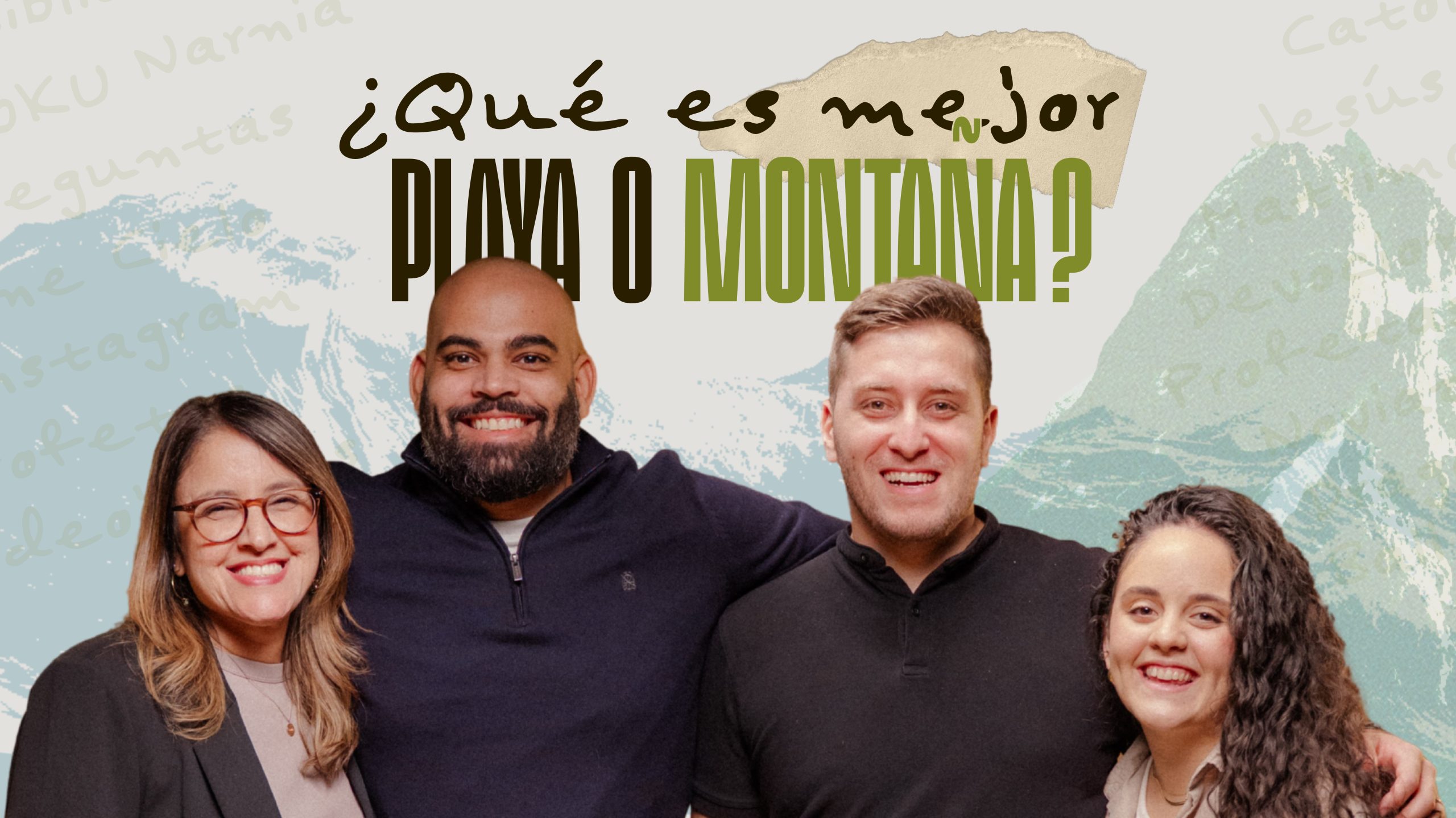 ¿Qué es mejor: playa o montaña?