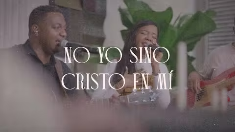 No yo sino Cristo en mí
